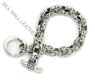 Immortal Cross Link Bracelet w/Bent Cross T-Bar. Ltd. 65 Immortal Cross Link Bracelet w/Bent Cross T-Bar. Ltd. 65